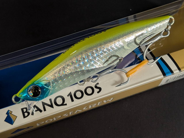 ポップシークル―（POPSEACREW） バンク100S 100mm/27g【シーバスルアー