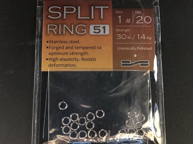 BKK スプリットリング RING-51【シーバスルアー専門店 キング