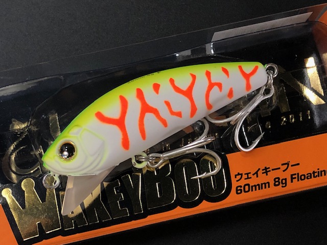 ロンジン（LONGIN）ウェイキーブー60 60mm/8g 【シーバスルアー