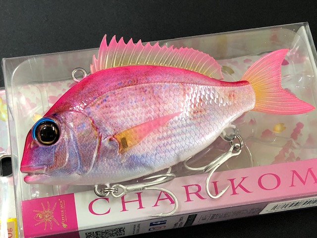 Amazon.co.jp: CHARIKOM チャリコム (75mm/30g, 01 桜CHARIKO (TINY SEA BREAM)) :  スポーツ＆アウトドア