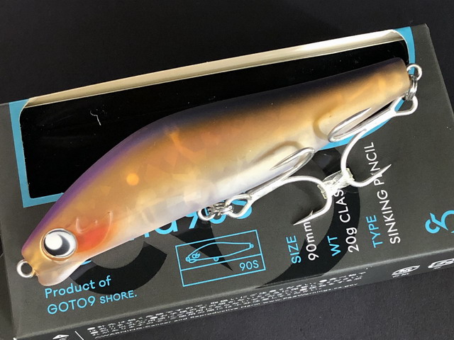 ゴートゥーナイン（Goto9） エルマ90S 90mm/20g 【シーバス