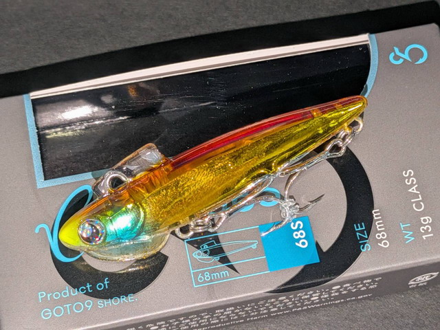 73コンゴウさま専用 ゴートゥーナイン（Goto9） ココン [Cocon] 68S 68mm/13g 【シーバス
