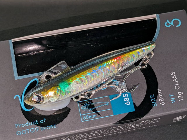 73コンゴウさま専用 ゴートゥーナイン（Goto9） ココン [Cocon] 68S 68mm/13g 【シーバス