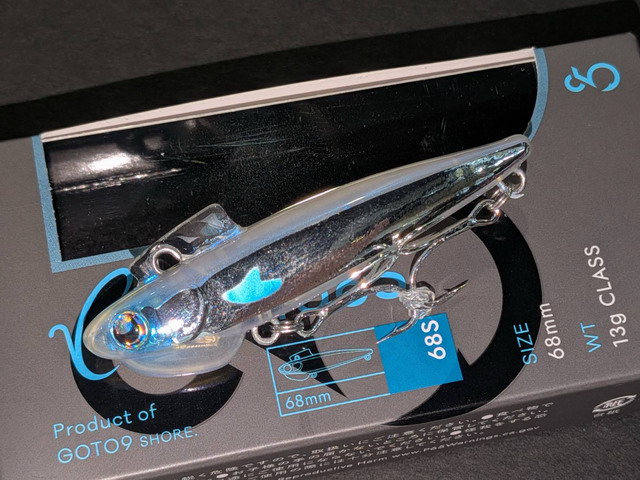 73コンゴウさま専用 ゴートゥーナイン（Goto9） ココン [Cocon] 68S 68mm/13g 【シーバス