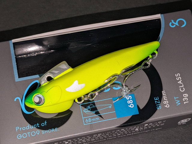 73コンゴウさま専用 ゴートゥーナイン（Goto9） ココン [Cocon] 68S 68mm/13g 【シーバス