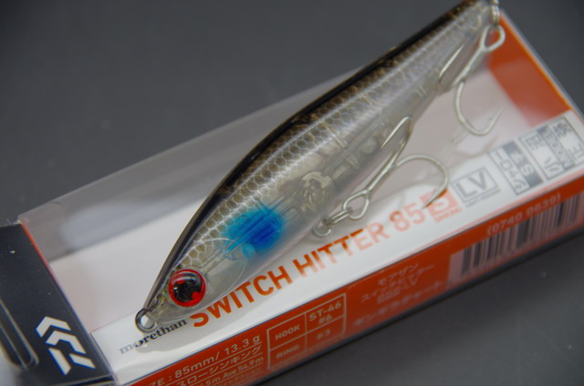 ダイワ モアザン スイッチヒッター85S-LV（MORETHAN SWITCH HITTER 85S-LV） 【シーバスルアー専門店  キングフィッシャー】