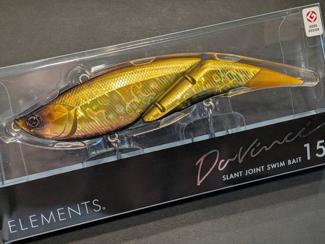 エレメンツ ダヴィンチ150FW 150mm/約35g (ELEMENTS Davinci150FW