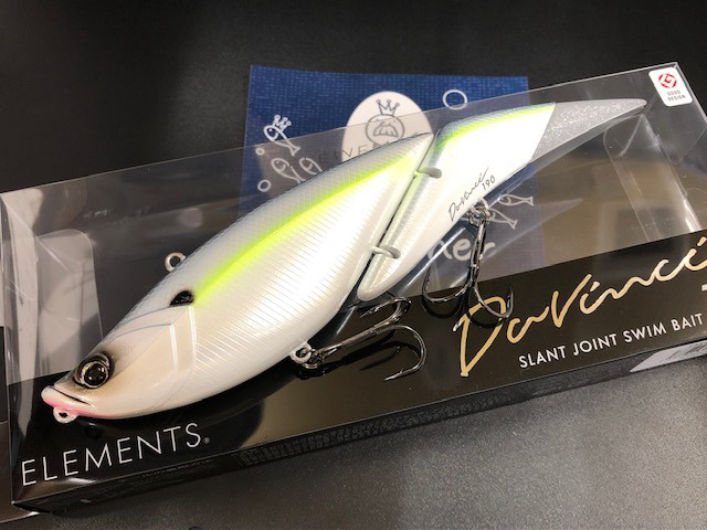 ELEMENTS Davinci190 (エレメンツ ダヴィンチ190) 【シーバスルアー