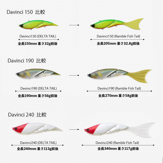 エレメンツ ランブルフィッシュテール (ELEMENTS Rumble Fish Tail)240