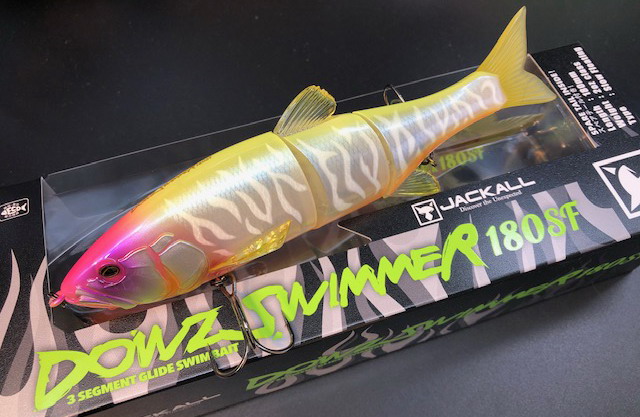 ジャッカル ダウズスイマー180SF (JACKALL DOWZ SWIMMER 180SF) 【シーバスルアー専門店 キングフィッシャー】