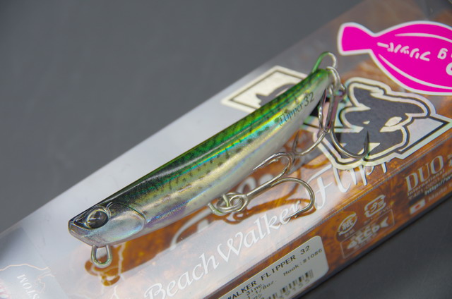 デュオ ビーチウォーカー フリッパー 32g(Beach Walker Flipper 32g) 生エサカラー 【シーバスルアー専門店  キングフィッシャー】