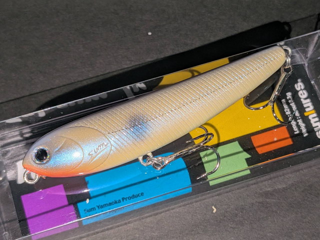 激レア　サム山岡　スリムサム95 ハンドメイド　アルミ張　バルサ製　サムルアーズ 激レア サム山岡 スリムサム95 ハンドメイド アルミ張 バルサ製