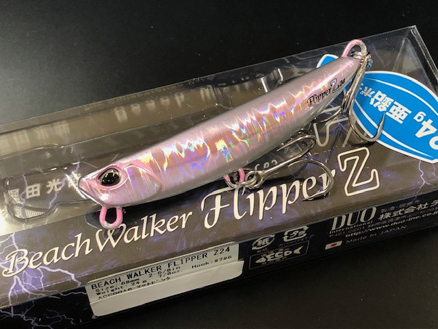 デュオ ビーチウォーカー フリッパーZ24 68mm/24g 【シーバス
