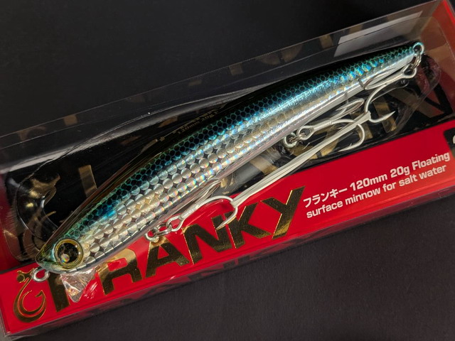 希少　ロンジン　フランキー　ハイスタンダード　セット　シーバス　限定カラー ロンジン フランキー 120mm/20g 【シーバスルアー専門店 キング