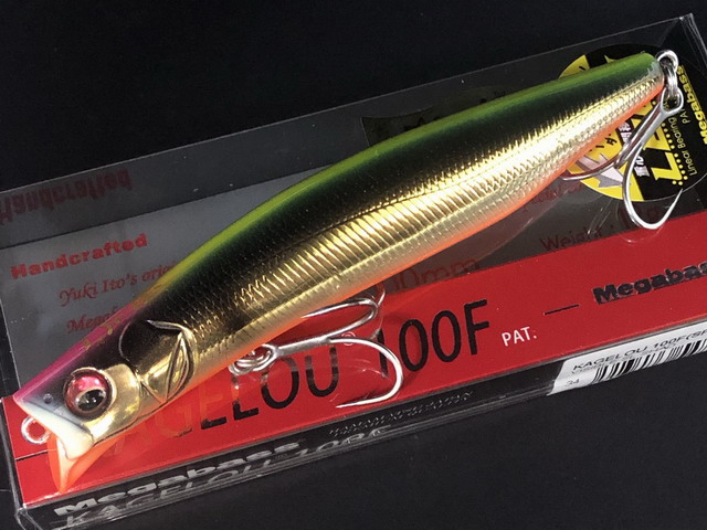 メガバス カゲロウ まとめ売り 個数制限有】メガバス カゲロウ100F 100mm/12g 極上カラー