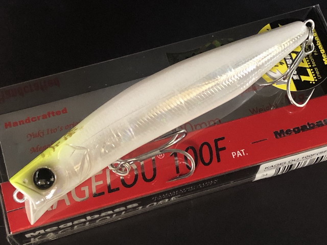 個数制限有】メガバス カゲロウ100F 100mm/12g 極上カラー