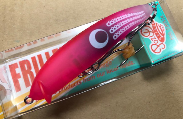 ポジドライブガレージ フリルドスイマー75F 75mm/10g ホタルイカ