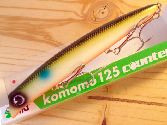 Komomo125counter コモモ125カウンター Newパッケージ シーバスルアー専門店 キングフィッシャー Komomo125counter コモモ125カウンター Newパッケージ シーバスルアー専門店 キングフィッシャー