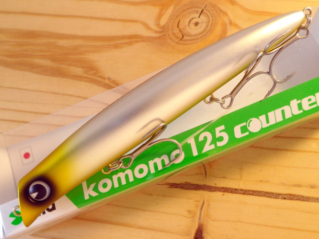 komomo125counter（コモモ125カウンター） NEWパッケージ 【シーバスルアー専門店 キングフィッシャー】