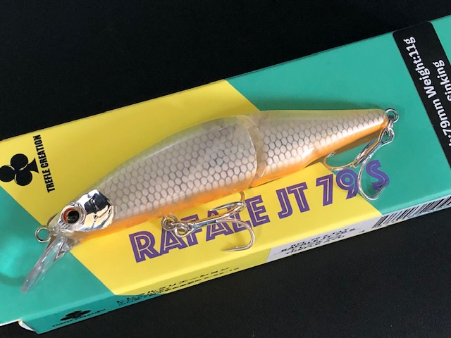 トレフルクリエーション ラファルJT79S 79mm/12g【シーバス