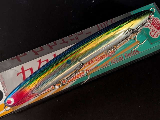 ポジドライブガレージ カタクチジョニー125S 125mm/35g 【シーバス