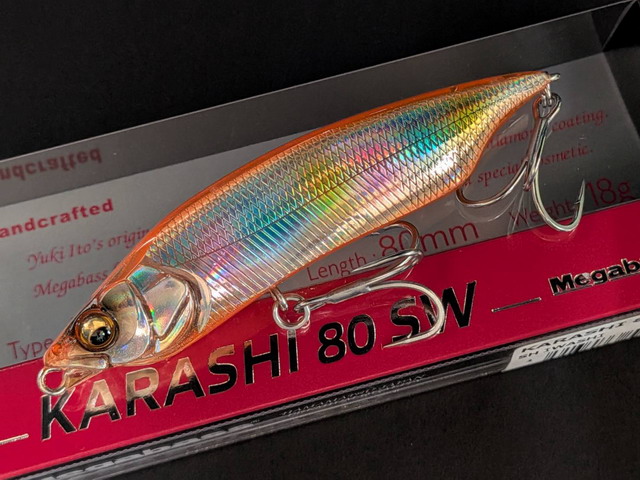 メガバス（Megabass） カラシ80SW 80mm/18g【シーバスルアー専門