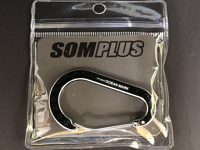 カラビナ KB02M-SBk/SOM（20） 【シーバスルアー専門店 キング