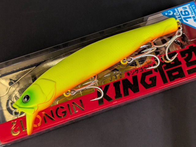 ロンジン（LONGIN） キング悟空110F（固定重心） 110mm/16g 【シーバス