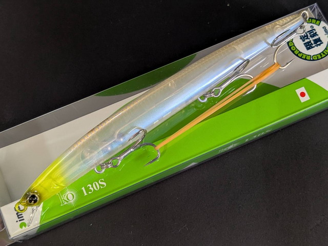 HG フィッシュアイ　塗装完成品 アムズデザイン / アイマ（ima） ko130S 130mm/12g 限定復刻【シーバス