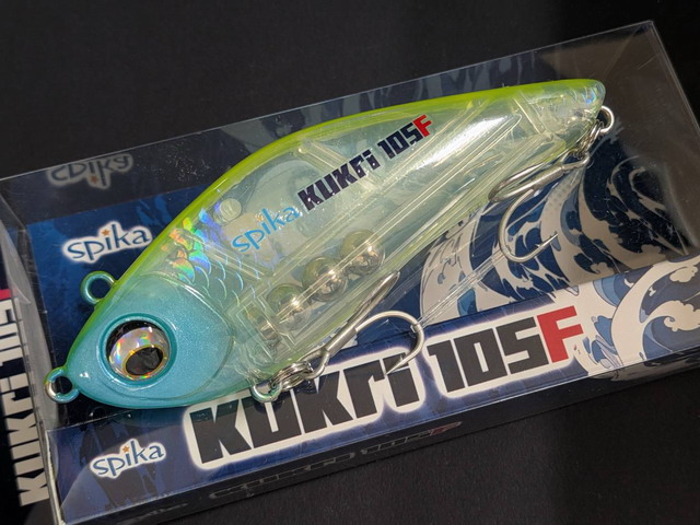 スピカ（spika） ククリ（Kukuri）105F 105mm/約27g 【シーバス