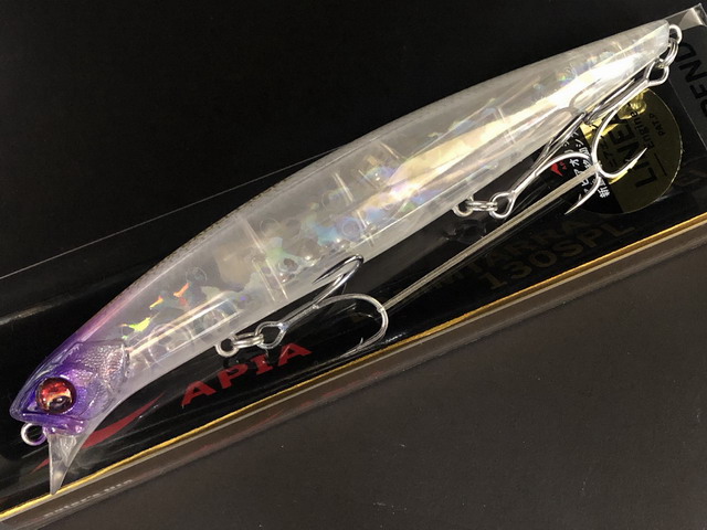アピア（APIA） ラムタラ バデル130SPL 130mm/25g 【シーバス