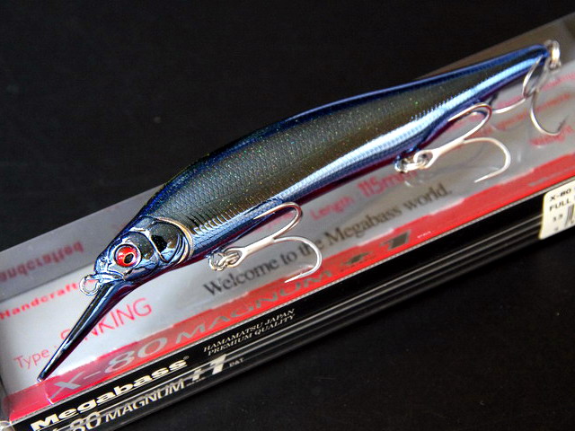 メガバス X-80マグナム+1 115mm/18g 【シーバスルアー専門店