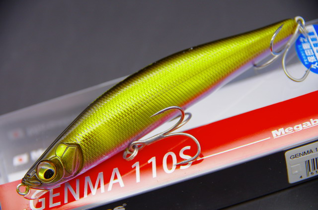 メガバス ゲンマ110S 110mm/29g (GENMA110S) 【シーバス