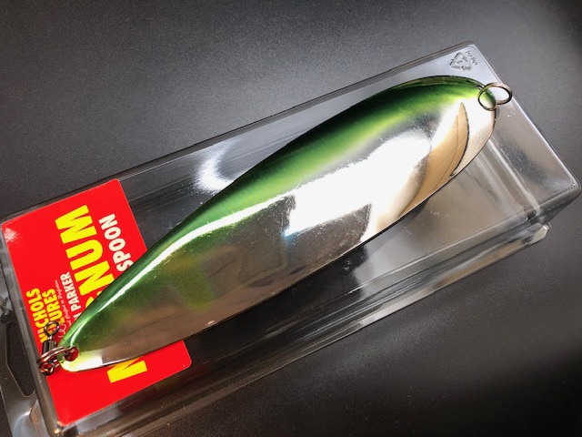 Nichols Lures ベン・パーカー マグナムスプーン(BEN PARKER MAGNUM SPOON)Shatteted Glass  【シーバスルアー専門店 キングフィッシャー】