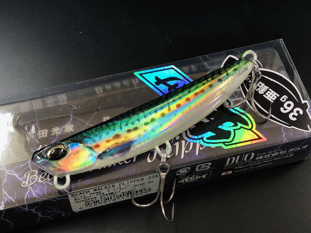 デュオ ビーチウォーカー フリッパーZ36 85ｍｍ/35ｇ 生エサカラー 【シーバスルアー専門店 キングフィッシャー】