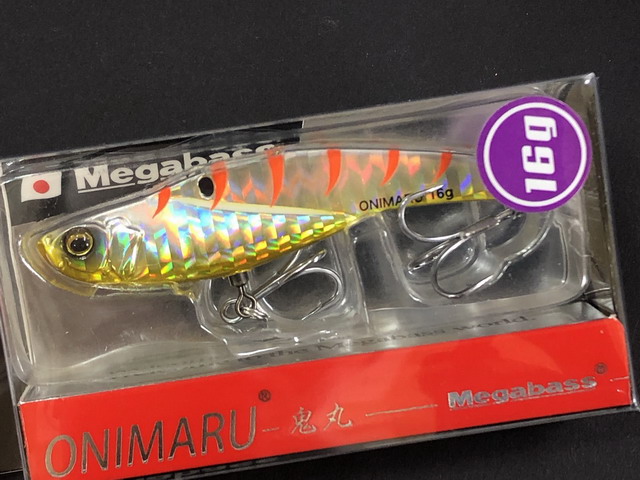 希少フェニカ REAL FISHING 4色セット オリジナルラバー メガバス オニマル 69mm/16g(Megabass ONIMARU) 【シーバス