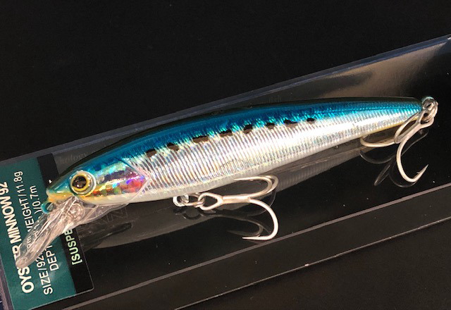 ノリーズ オイスターミノー92 （OYSTER MINNOW 92） 【シーバス