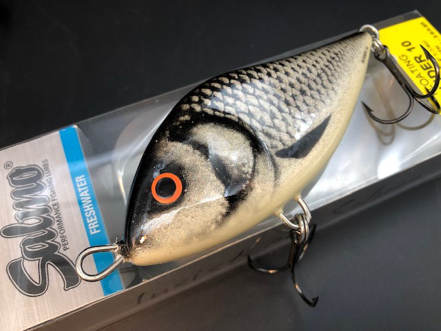 激レア 魚皮貼り サルモスライダー ブルーギル皮貼り 超リアル