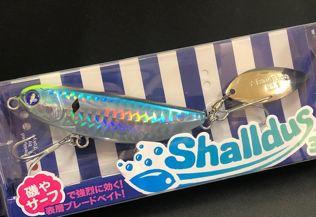 KB 【新品 未開封】ブルーブルー シャルダス 35 #03 ピンクチャートクリア ルアー ブレードジグ | BLUE BLUE Shalldus シーバス