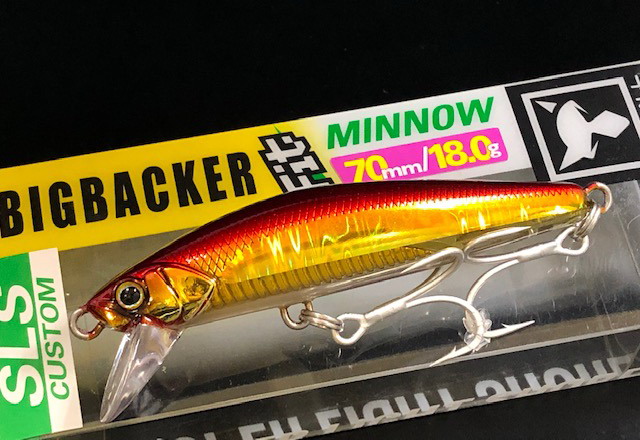 ジャッカル ビッグバッカーフィットミノー70 70mm/18g【シーバスルアー専門店 キングフィッシャー】