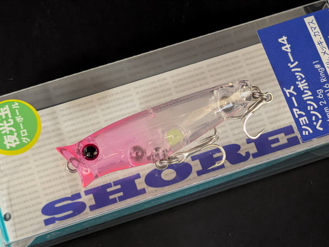 タックルハウス SHORES ペンシルポッパー44(SPP44) 【シーバスルアー