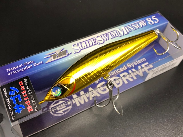 ジップベイツ ザブラ スライドスイムミノー85MDS サゴシ
