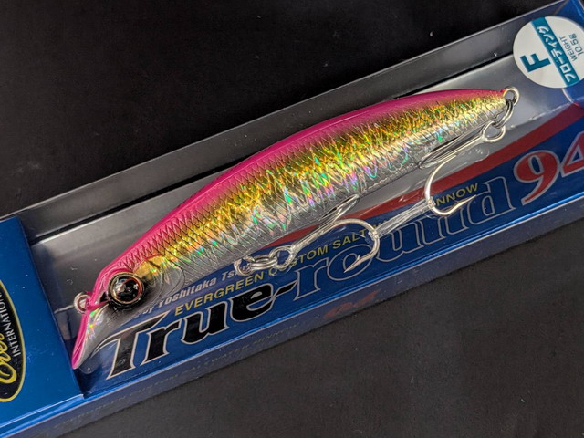 ダーデブール　　ルアー エバーグリーン（EVERGREEN） トゥルーラウンド 94F 94mm/10.5g