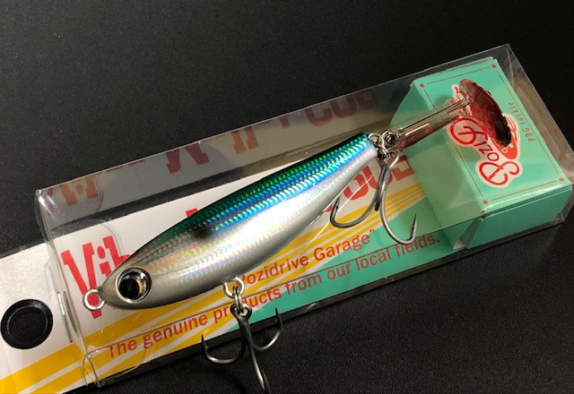 ポジドライブガレージ バイブラマレット ボディ60mm テール15mm/12g (POZIDRIVE garage Vibra Mullet)  【シーバスルアー専門店 キングフィッシャー】