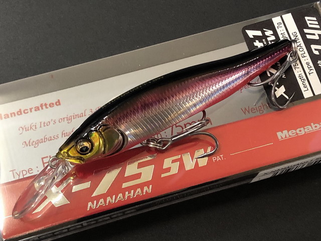 メガバス（Megabass） X-75+1 SW （X-NANAHAN+1 SW） 75mm/7g