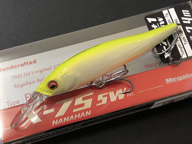 メガバス（Megabass） X-75+1 SW （X-NANAHAN+1 SW） 75mm/7g