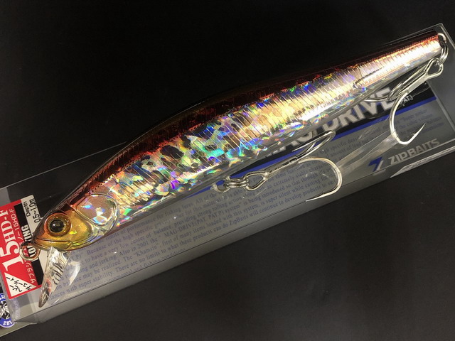 ジップベイツ ZBLザブラシステムミノー15HD-F 【シーバスルアー